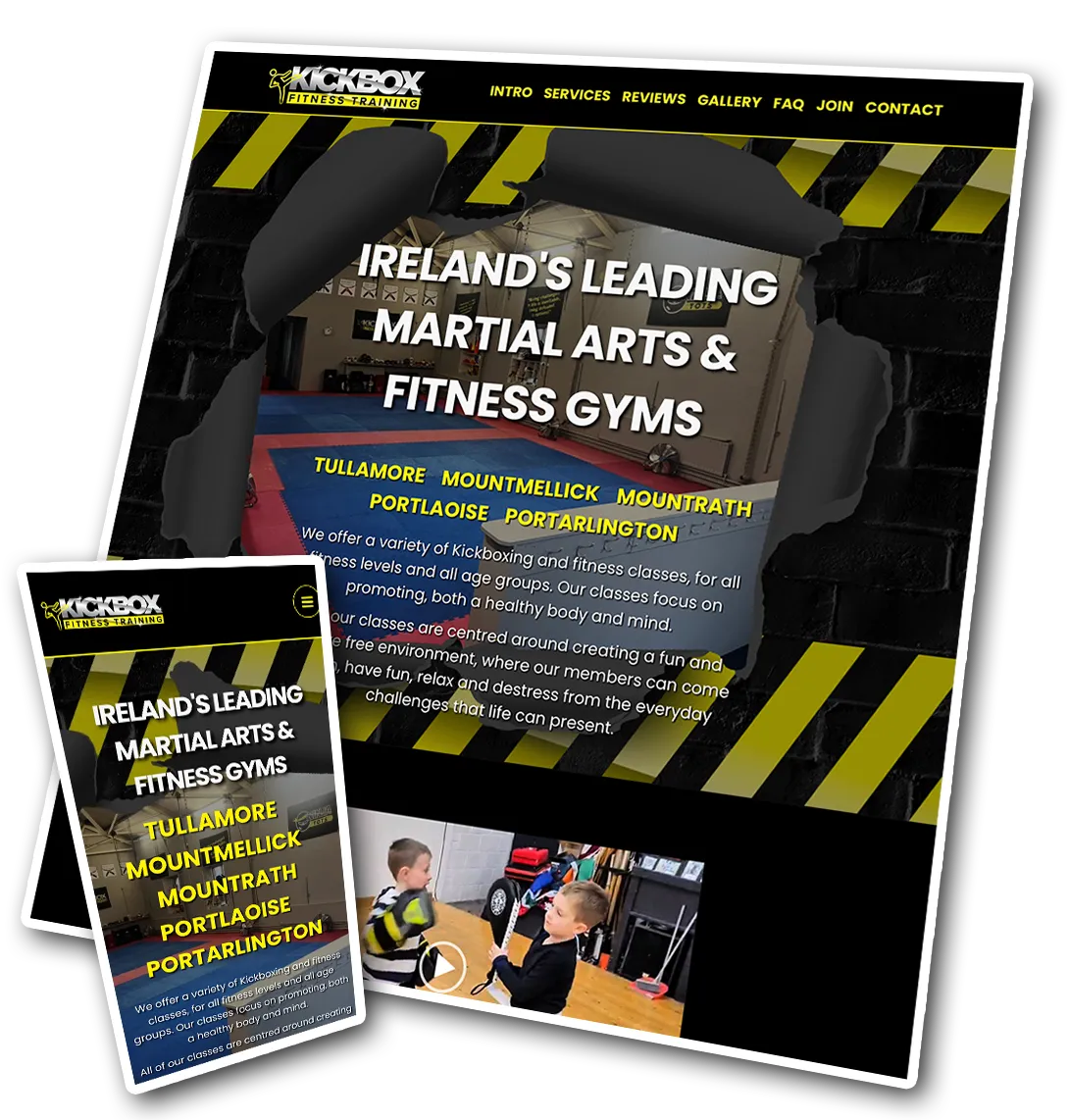 snazzy kickbox frontpage